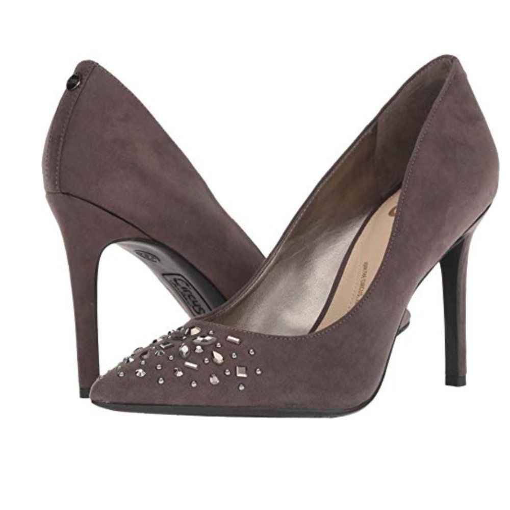 Circus‎ Sam Edelman Haines Grey Microsuede Heel 9